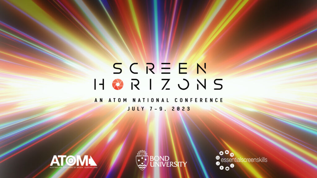 Banner for ATOM Qld National Conference 2023 - Screen Horizons